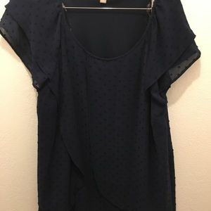 Dark navy blue Rpz & Ali top